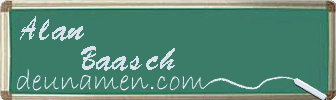 Alan Baasch Visitenkarte